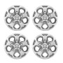 [US Warehouse] 4 PCS 17 inch Wheel Covers Rim Hub Caps 5 Spoke Full Hubs for Ford Fusion 2010 / 2012 45717S